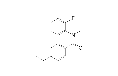 4-Ethyl-N-(2-fluorophenyl)-N-methylbenzamide
