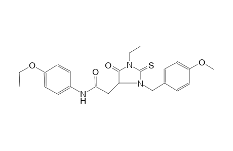4-imidazolidineacetamide, N-(4-ethoxyphenyl)-1-ethyl-3-[(4-methoxyphenyl)methyl]-5-oxo-2-thioxo-