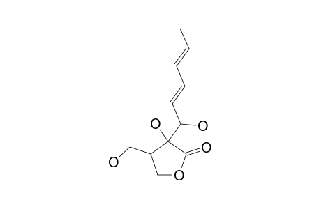 DIHYDRO-3-HYDROXY-4-(HYDROXY-METHYL)-3-(1-HYDROXY-HEXA-2,4-DIEN-1-YL)-2-(3-H)-FURANONE