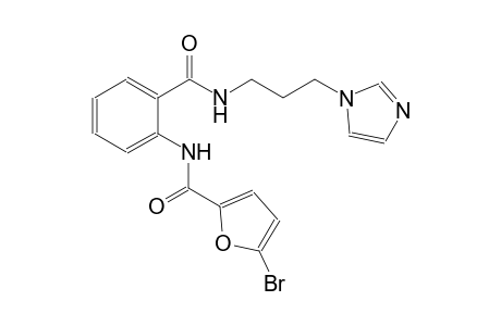 2-furancarboxamide, 5-bromo-N-[2-[[[3-(1H-imidazol-1-yl)propyl]amino]carbonyl]phenyl]-