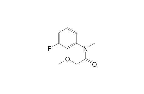 N-(3-Fluorophenyl)-2-methoxy-N-methylacetamide