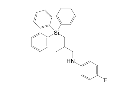 N-(2-Methyl-3-(triphenylsilyl)propyl)-4-fluoroaniline