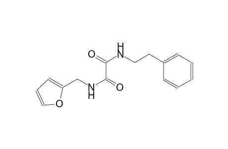 N~1~-(2-furylmethyl)-N~2~-(2-phenylethyl)ethanediamide