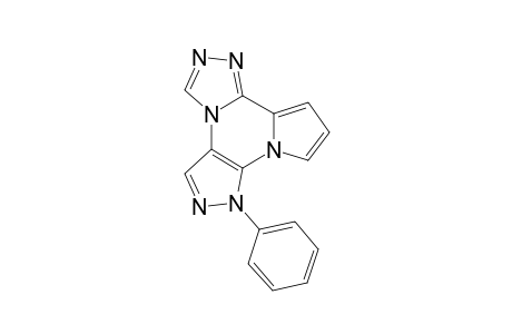 1-Phenyl-pyrazolo(4,3-E)pyrrolo(1,2-A)(1,2,4)triazolo(3,4-C)pyrazine