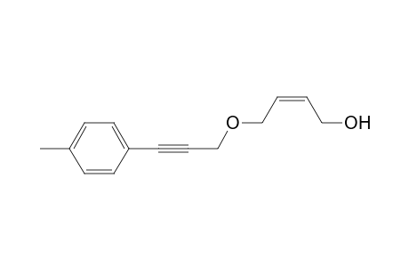 (Z)-4-(3-p-tolylprop-2-ynyloxy)but-2-en-1-ol
