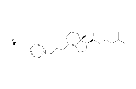 N-{3-[(1R,7aR)-1-[(R)-1,5-Dimethylhexyl]-7a-methyl-2,3,5,6,7,7a-hexahydro-1H-inden-4-yl]-propyl}pyridiniumbromide