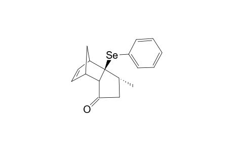 (5R,6R)-endo-5-Methyl-6-phenylselenyl-endo-tricyclo[5.2.1.0(2,6)]dec-8-en-3-one