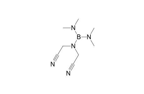 Acetonitrile, 2,2'-[[bis(dimethylamino)boryl]imino]bis-