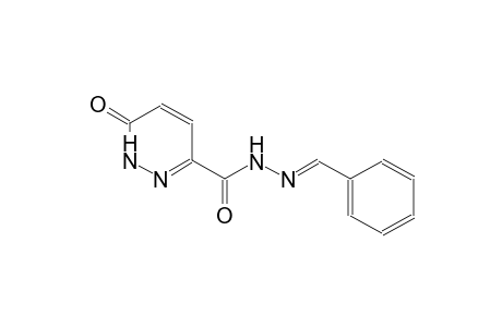 6-oxo-N'-[(E)-phenylmethylidene]-1,6-dihydro-3-pyridazinecarbohydrazide