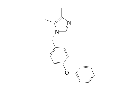 1H-Imidazole, 4,5-dimethyl-1-[(4-phenoxyphenyl)methyl]-