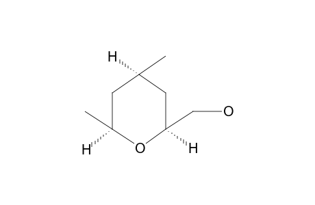 cis-4,cis-6-DIMETHYLTETRAHYDRO-2H-PYRAN-R-2-METHANOL