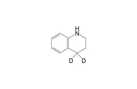 1,2,3,4-Tetrahydroquinoline-4,4,-D2