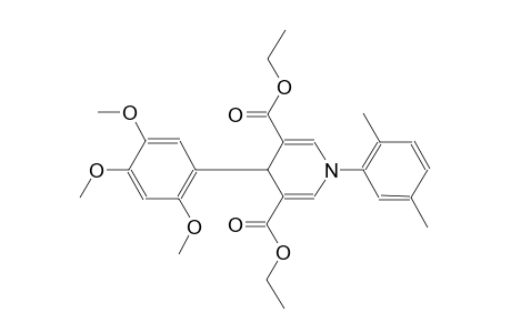 1-(2,5-dimethylphenyl)-4-(2,4,5-trimethoxyphenyl)-4H-pyridine-3,5-dicarboxylic acid diethyl ester