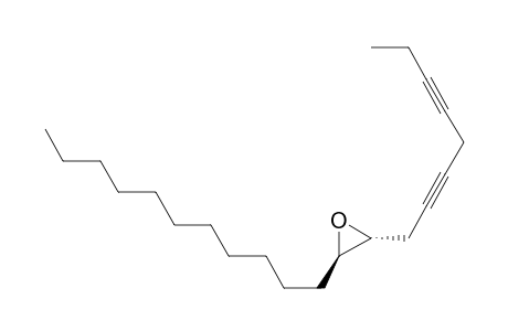 (+-)-trans-2-(2,5-Octdiynyl)-3-undecyloxirane