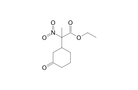 Ethyl 2-nitro-2-(3-oxocyclohexyl)propionate