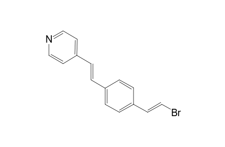 (E,E)-(4'-Pyridylethenyl)-4-phenyl-.beta.-bromoethene