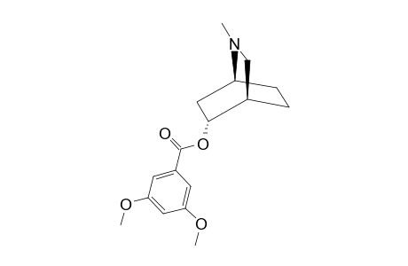 5-ANTI-(3,5-DIMETHOXYBENZOYLOXY)-2-METHYL-2-AZABICYClO-[2.2.2]-OCTANE