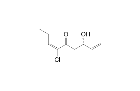 (3S,6E)-6-Chloro-3-hydroxynona-1,6-dien-5-one