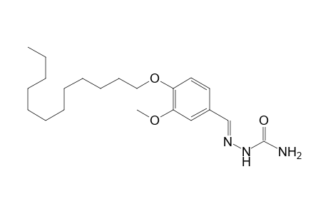 1-[(E)-(4-dodecoxy-3-methoxy-phenyl)methylideneamino]urea