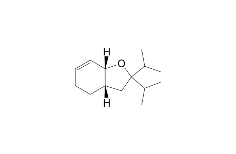 (3aS*,7aR*)-2,2-Diisopropyl-2,3,3a,4,5,7a-hexahydrobenzofuran