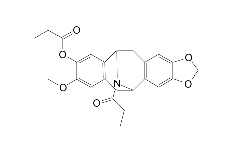 O,N-Dipropionylnorcaryachine