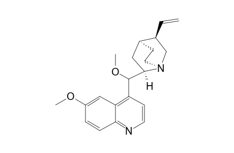 Cinchonan-9-ol, 6'-methoxy-, methyl ether