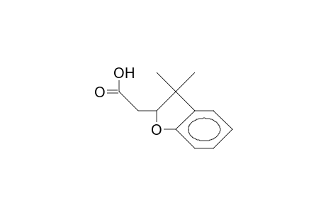 2-Benzofuranacetic acid, 2,3-dihydro-3,3-dimethyl-