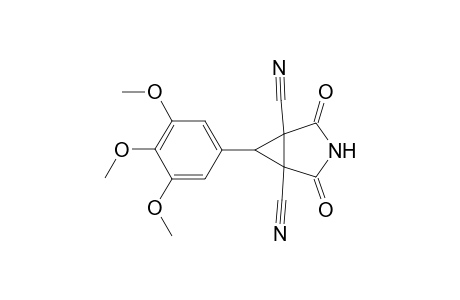 2,4-Dioxo-6-(3,4,5-trimethoxyphenyl)-3-azabicyclo[3.1.0]hexane-1,5-dicarbonitrile