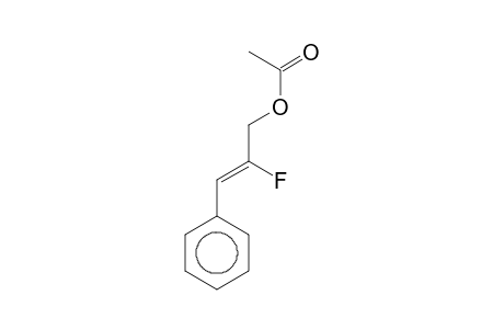 (2Z)-2-fluoro-3-phenyl-2-propenyl acetate