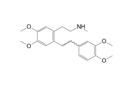 4,5-dimethoxy-2-(3,4-dimethoxystyryl)-N-methylphenethylamine