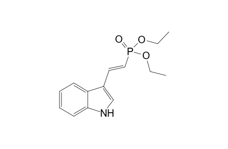 (E)-diethyl(2-(1H-indol-3-yl)vinyl)phosphonate