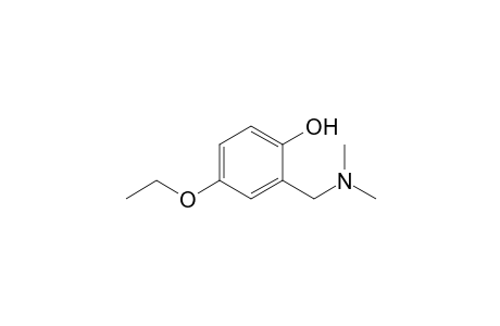 .alpha.-dimethylamino-4-ethoxy-O-cresol