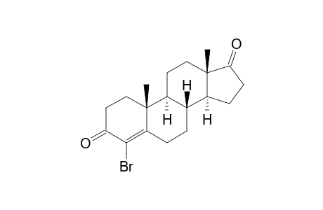 (8R,9S,10R,13S,14S)-4-bromanyl-10,13-dimethyl-2,6,7,8,9,11,12,14,15,16-decahydro-1H-cyclopenta[a]phenanthrene-3,17-dione