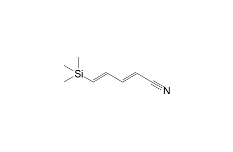 (2E,4E)-5-trimethylsilylpenta-2,4-dienenitrile