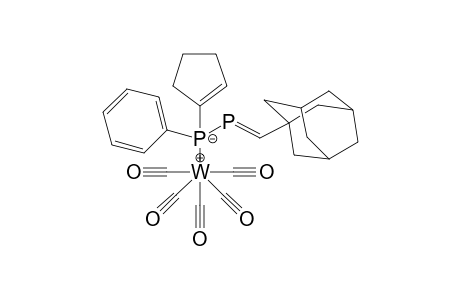 2-(1-Adamantylmethylene)-1-(1-cyclopentenyl)-1-phenyldiphosphane-2-pentacarbonyltungsten