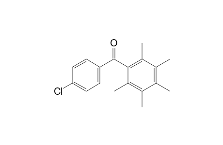 4'-chloro-2,3,4,5,6-pentamethylbenzophenone