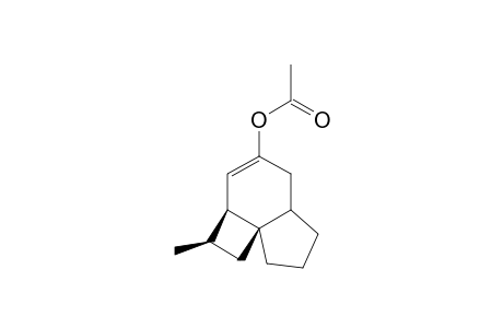 (1S*,3S*,4S*,8R*)-3-METHYLTRICYCLO-[6.3.0.0(1,4)]-UNDEC-5-EN-4-YL-ACETATE