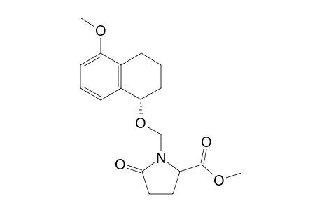 1-[5'-Methoxy-1',2',3',4'0tetrahydronaphyhalen-1'-oxymethyl]methyl-(5s)-2-pyrrolidone-5-carboxylate