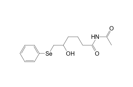 N-acetyl-5-hydroxy-6-(phenylseleno)hexanamide