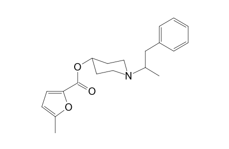 1-(1-Phenylpropan-2-yl)piperidin-4-yl-5-methylfuran-2-carboxylate