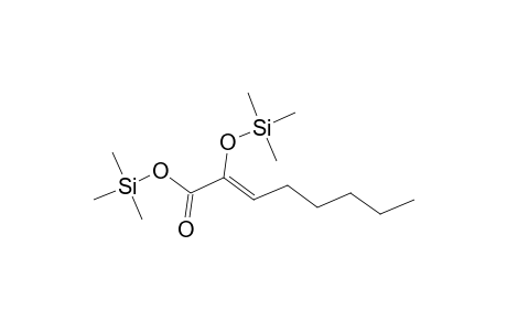 Trimethylsilyl (2Z)-2-[(trimethylsilyl)oxy]-2-octenoate