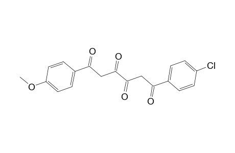1,3,4,6-Hexanetetrone, 1-(4-chlorophenyl)-6-(4-methoxyphenyl)-