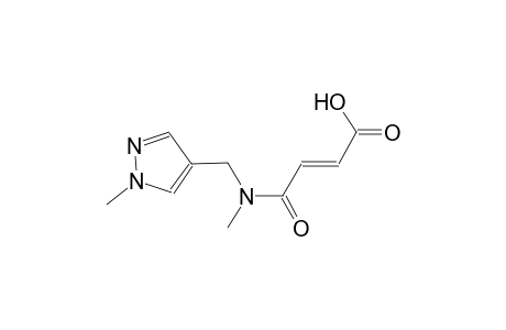 (2E)-4-{methyl[(1-methyl-1H-pyrazol-4-yl)methyl]amino}-4-oxo-2-butenoic acid