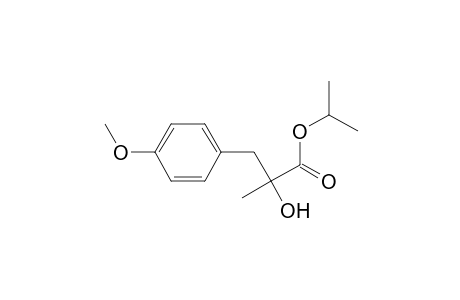 Isopropyl 2-hydroxy-2-methyl-3-(4-methoxyphenyl)propanoate