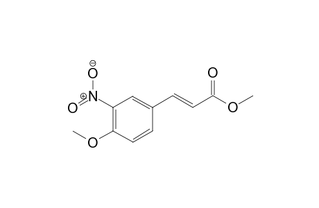 (E)-Methyl 3-(4-methoxy-3-nitrophenyl)acrylate