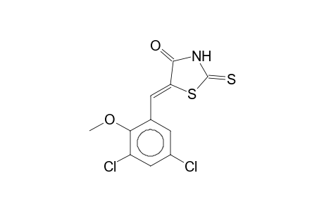 5-(3,5-Dichloro-2-methoxybenzylidene)rhodanine