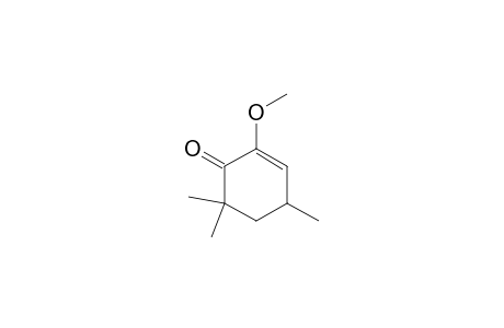 2-Cyclohexen-1-one, 2-methoxy-4,6,6-trimethyl-