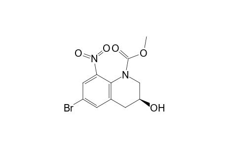 Methyl (3S)-6-Bromo-3-hydroxy-8-nitro-3,4-dihydroquinoline-1(2H)-carboxylate