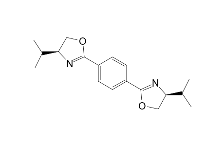 (4S)-4-isopropyl-2-[4-[(4S)-4-isopropyl-2-oxazolin-2-yl]phenyl]-2-oxazoline