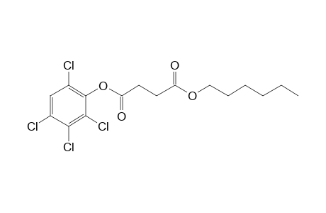 Succinic acid, hexyl 2,3,4,6-tetrachlorophenyl ester